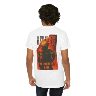 T-Shirt 135 Person 7 Back White